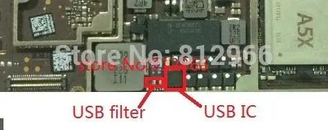 50 ¦/ = 100PCS no   ǰ USB IC Q8123 Ĩ + usb  ǻ L5757 iPad 3   ü